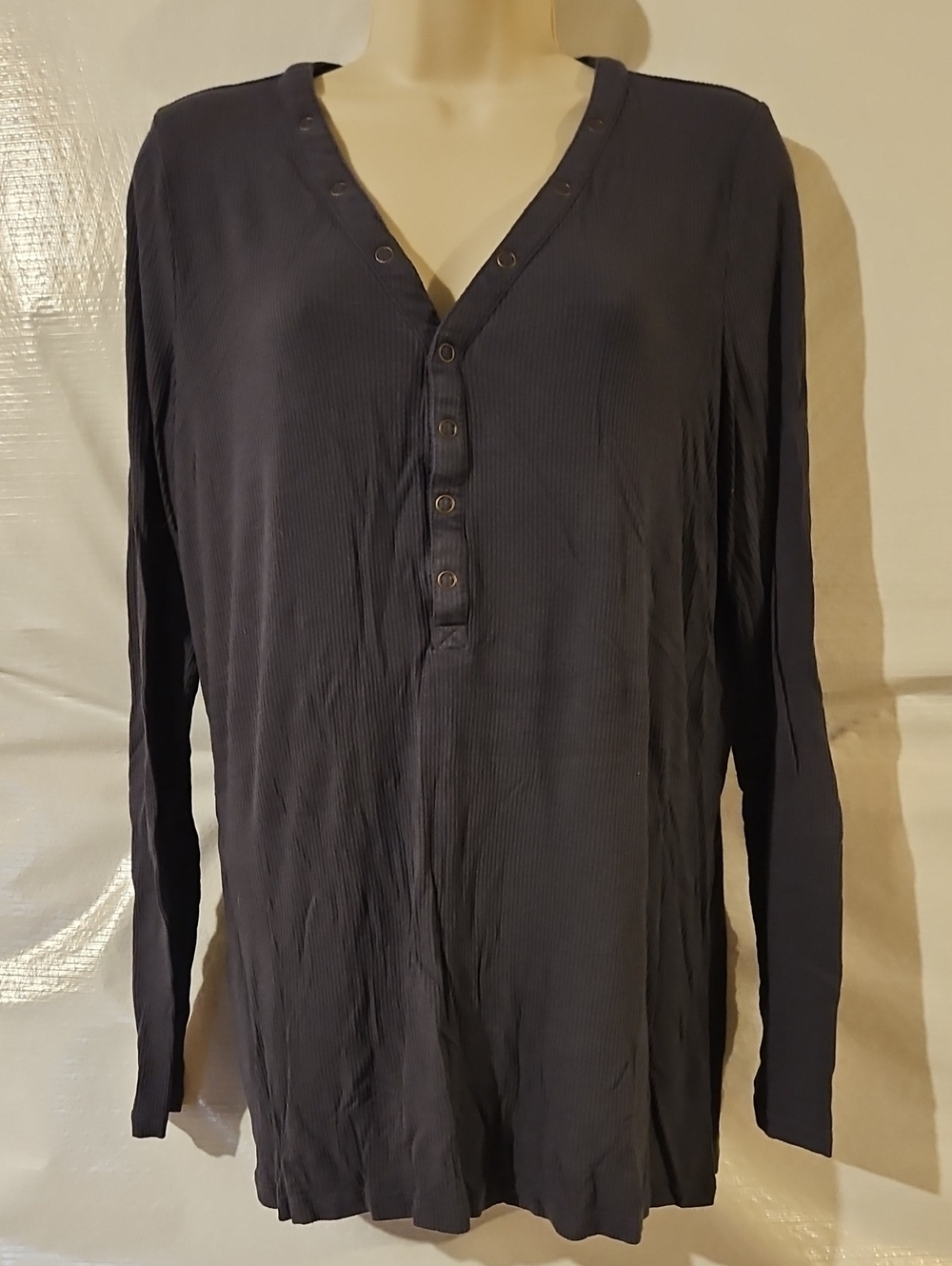 Torrid Long Sleeve Henley
